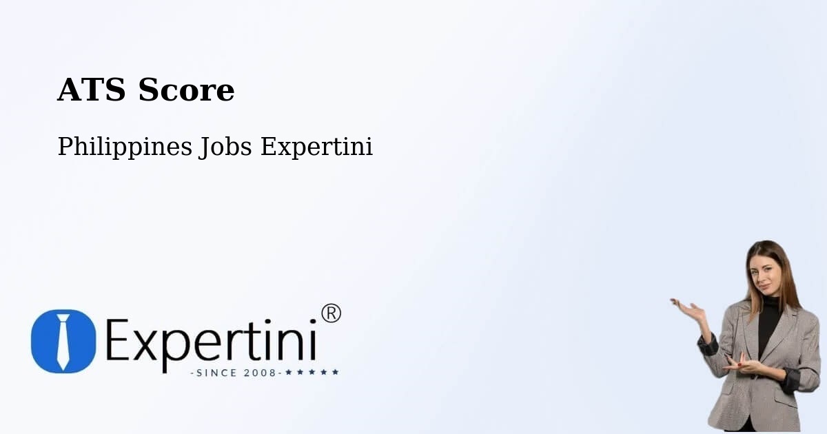 Resume ATS Score & Job Description Match Tool – Mapulo - Philippines Jobs Expertini