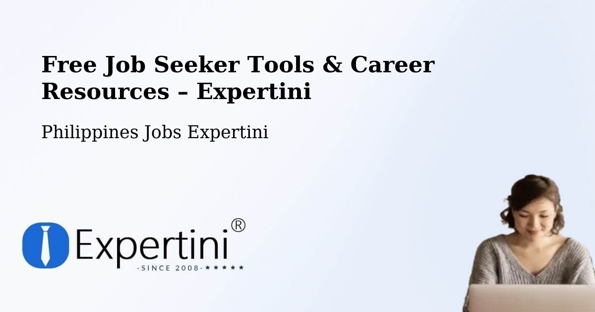 Free Job Seeker Tools & Career Resources – Mapulo - Mapulo, Philippines Jobs Expertini