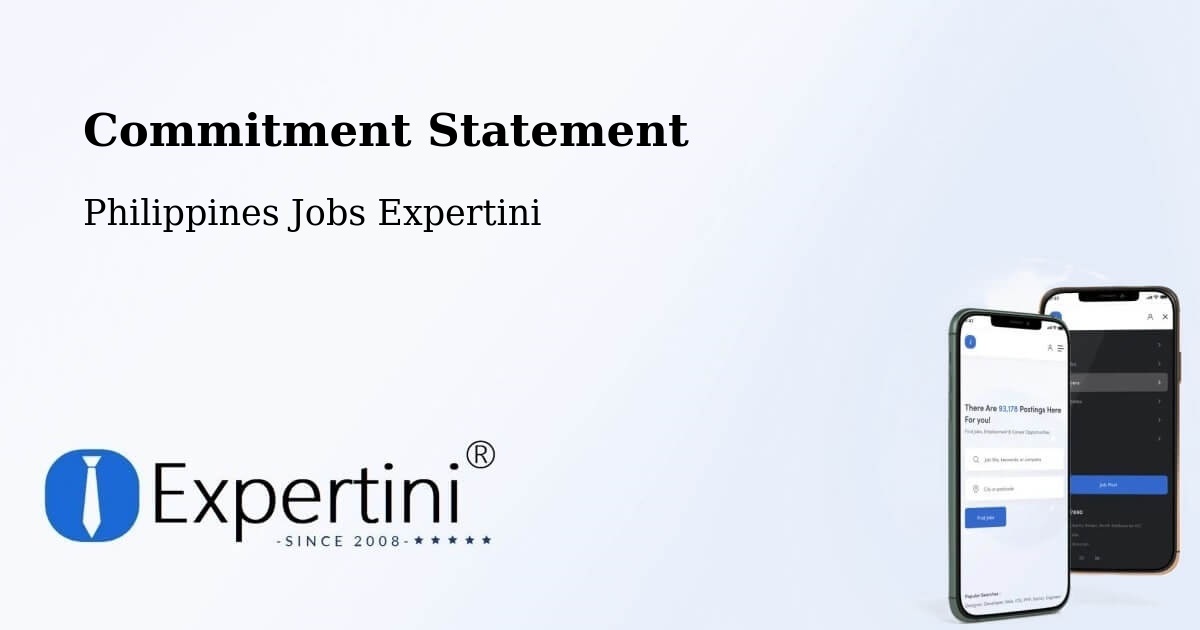 Corporate Commitment – Mapulo - Philippines Jobs Expertini