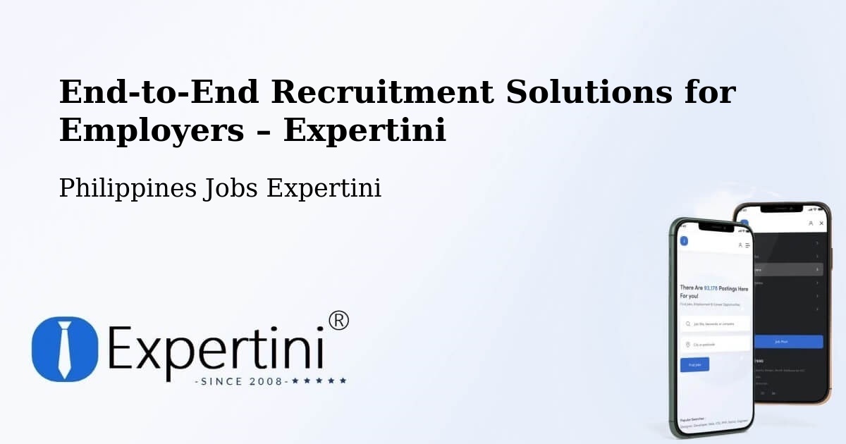 Recruitment Solutions for Employers – Mapulo - Mapulo, Philippines Jobs Expertini
