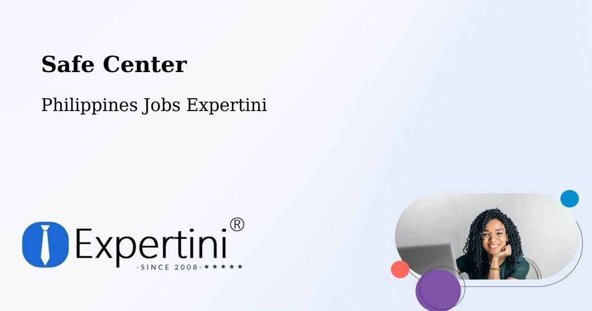 Safety Center – Mapulo - Philippines Jobs Expertini